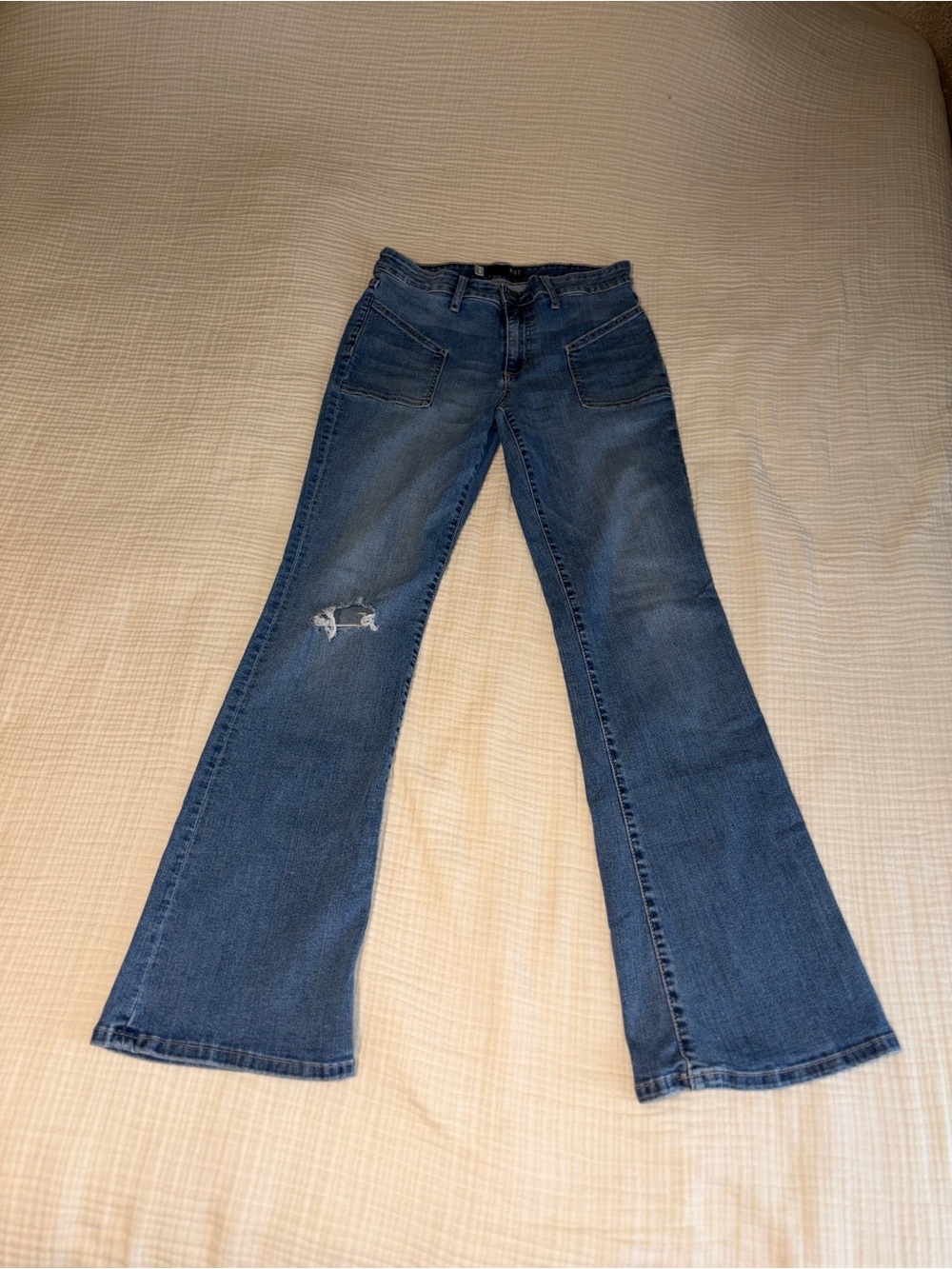 Kut from the Kloth Medium Blue Flare Jeans